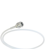 Câble coaxial BNC vers N avec conducteurs en cuivre toronnés, connecteurs femelle et mâle