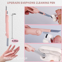 Kit de nettoyage 7-en-1 pour ordinateur portable, clavier, écran, téléphone, écouteurs – Brosse douce et stylo de nettoyage pour l'élimination de la poussière