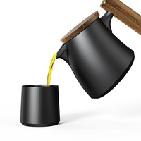 DHPO service à thé en porcelaine minimaliste scandinave infuseur capacité 600ml tasses personnalisées en céramique écologique cadeau de conception Portable