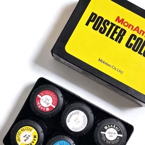 Meilleures ventes 2026 : Kit de gouache de base 6 couleurs pour étudiants et artistes, le meilleur choix pour le dessin et la peinture - Product Image 5
