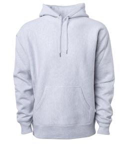 Sudadera con capucha de lana de algodón 100% de alta calidad, ropa de invierno de talla grande personalizada, característica anticontracción, Sudadera con capucha lavada con patrón sólido, venta al por mayor - Product Image 2