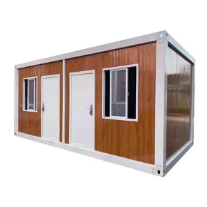 20 Chân Modular Nhà Đúc Sẵn Nhà Nhà Hàng Container Nhà Đúc Sẵn Phẳng Bao Bì Container Nhà