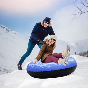 En stock, vente en gros personnalisée de tubes à neige gonflables tout-terrain pour les collines et les pentes, conception rembourrée et sécurisée avec valve de gonflage rapide - Product Image 2