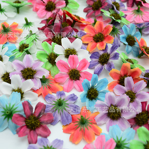 Dongchen Crafts 3D <b>Artificial</b> <b>Daisy</b> Flowers Silk Flower 4.5 Cm Diameter For Candy Souvenir Box Decorations - Product Image 4