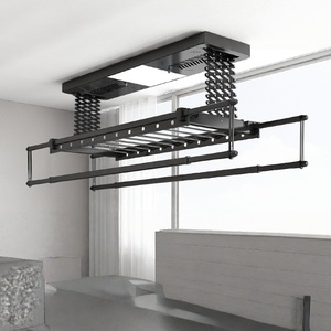 Electric <b>clothes</b> drying rack with remote control smart telescopic balcony double-cut <b>clothes</b> <b>hanger</b> - Product Image 6