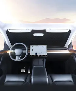 แผ่นบังแดดหน้าสำหรับรถยนต์รุ่น Y/3 Juniper ปี 2021-2025 ชิ้นส่วนกันรังสียูวีสำหรับกระจกหลังคาและกระจกหน้ารถ - Product Image 2