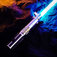 Sabre laser RGB Xenopixel Neopixel de haute qualité inspiré d'Anakin Skywalker avec chambre en cristal