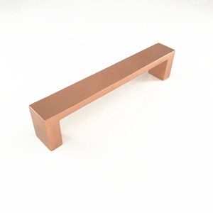 MLP17 meubles poignée or <span class=keywords><strong>Rose</strong></span> armoire moderne or <span class=keywords><strong>Rose</strong></span> traction carrée - Product Image 1