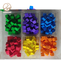 Casse-tête unisexe en EVA de couleurs assorties avec cubes et briques collants en plastique durable