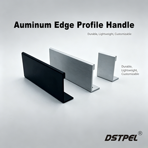 Hidden Handle Concealed Aluminum Drawer Pulls for Dresser Bedroom Bathroom Living Room Cabinets-Modern Design Hotel School Use - Product Image 1