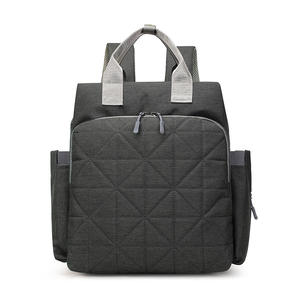 Sac à langer personnalisé de grande capacité, compartiment à lait indépendant, rangement multicouche, sac à dos isotherme - Product Image 6