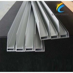 Nhà Máy Giá Panel Năng Lượng Mặt Trời Roof Mount Năng Lượng Mặt Trời Đường Sắt Khung Cấu Trúc Anodized Nhôm Panel Năng Lượng Mặt Trời Khung - Product Image 5