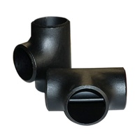 Raccord en T en acier au carbone forgé API 5L ASME B16.9 ASTM A234 WPB à souder bout à bout avec peinture pour pipeline de gaz naturel haute pression