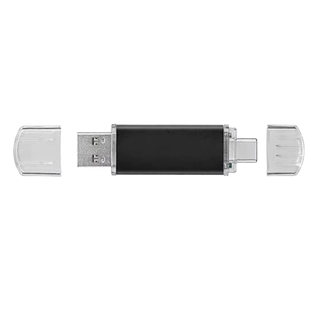 2026 Popular 32GB USB Flash Memory Dual Head OTG Drive for Smart Phone & PC USB Flash Drives