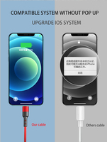 Kabel Data nilon tipe C, kabel Data USB pengisian cepat, nilon Tipe C untuk Huawei/Samsung/Xiaomi, sampel gratis