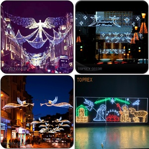 Iluminación decorativa 2D personalizada, venta de fábrica, gran luz LED navideña para exteriores, juego de luces LED con motivo de la Natividad de Jesús - Product Image 6