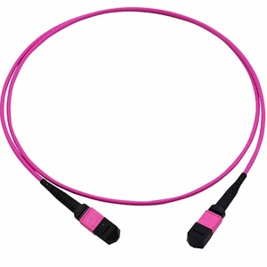 Giá thấp nhất 8 12 24 48 lõi MPO MTP sợi quang Jumper vá dẫn vá dây thông tin liên lạc - Product Image 2