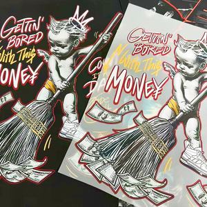 Tùy Chỉnh Không Thấm Nước Pet Nhiệt Sắt Chuyển Sticker Sẵn Sàng Để Báo Chí Thiết Kế Cho T-Shirts In Ấn Màn Hình Kỹ Thuật Vải - Product Image 4