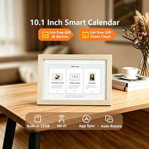 Prix d'usine, planificateur mural numérique 10,1 pouces IPS 1280*800, calendrier numérique avec synchronisation Google, Outlook, <span class=keywords><strong>Yahoo</strong></span>, Cozi - Product Image 2