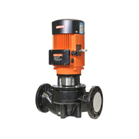 Pompe verticale en ligne, système de chauffage, système de climatisation, pompe de circulation, nettoyage industriel, système de refroidissement