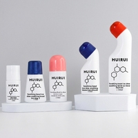 PE Plastic Flessen 20ml/50ml Witte Muggenwerende Lotion Pijnstillende Lotion Actuele Toepassing Schroefdop Pomp Spons-Tip