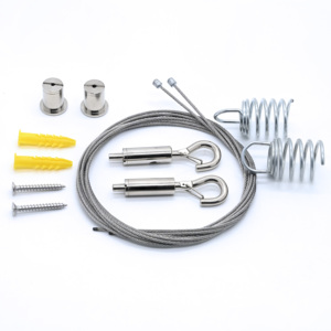Best-seller Kit de <span class=keywords><strong>suspension</strong></span> en fil d'acier Câble de <span class=keywords><strong>plafond</strong></span> suspendu avec panneau acoustique Câble suspendu Câble métallique Câble - Product Image 2