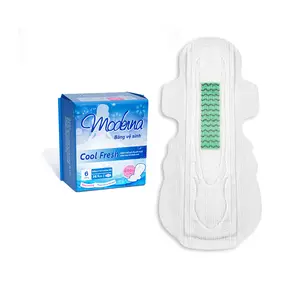Purcotton disposable ladies pads super absorbency cotton top sheet vietnam sanitary towel organic women sanitary pad for menstru