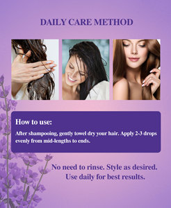 GATASE OEM Huile de salon pour cheveux <span class=keywords><strong>Lavande</strong></span> Rose Organic Herbal Vegan Hydratant Nourrissant Lissant Traitement Fabricant - Product Image 5