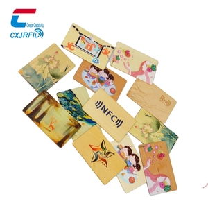 การ์ดไม้ไผ่213/215 NFC กันน้ำแบบส่วนตัวชิป NFC RFID นามบัตรไม้ไผ่ - Product Image 5