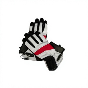 Gants de ski d'hiver pour hommes de qualité supérieure, imperméables, thermiques, coupe-vent, compatibles avec les écrans tactiles, à doigts séparés, avec poignet réglable - Product Image 5