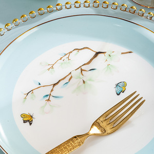 <span class=keywords><strong>Service</strong></span> de table 16 pièces en <span class=keywords><strong>porcelaine</strong></span> osseuse <span class=keywords><strong>à</strong></span> motif personnalisable, nouveau style chinois, avec baguettes en céramique de Jingdezhen - Product Image 3
