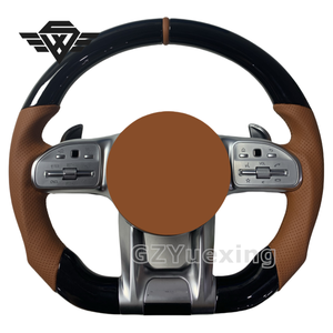 <span class=keywords><strong>Volant</strong></span> de voiture personnalisé en bois de pêche piano noir adapté pour <span class=keywords><strong>Mercedes</strong></span> benz AMG W204 W211 W212 W213 W167 W218 W221 C63 GLe - Product Image 1