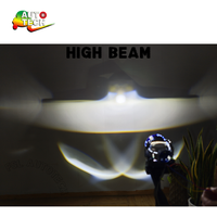 Nouvelle conception W50, lentille de projecteur LED de 3,0 pouces, 12V pour voiture, projecteur Bi LED