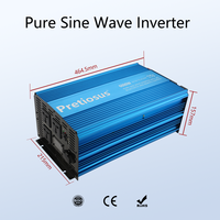 Pretiosus onduleur 6000 watts UPS 12V à 110V 220V Bluetooth et télécommande onduleur à onde sinusoïdale pure avec prix d'usine