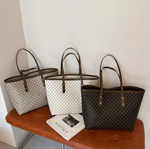 顶级时尚女性品牌印花奢华包手提包<span class=keywords><strong>PU</strong></span>单肩包女式大容量手提包 - Product Image 1