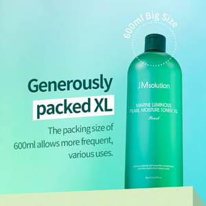Hot Selling JMSOLUTION XL Pearl <b>Moisture</b> Toner 600ml Marine Luminous Brightening Skin Glow Facial Care Liquid - Product Image 5