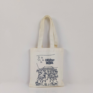 Market Boutique Promotion Packaging Bags Mini Canvas Shopping Bags Sublimation Bag Canvas Tote