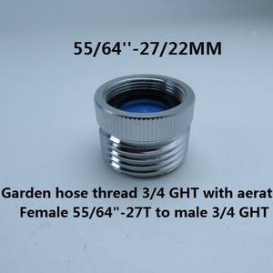 Robinet aérateur en laiton avec adaptateur pour tuyau d'arrosage pour évier, adaptateur de robinet facile à installer pour une utilisation en extérieur - Product Image 5