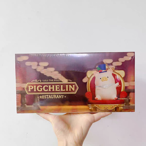 Nouveau authentique Lulu <span class=keywords><strong>le</strong></span> <span class=keywords><strong>cochon</strong></span> PIGCHELIN Restaurant série 8 pièces boîte aveugle PVC collection Kawaii figurines thème alimentaire décor - Product Image 1
