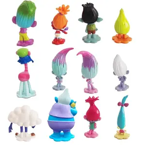 Custom Made 3inch Cartoon PVC Figure Customized Mini PVC Figurines Set Collectible Cartoon PVC Toy