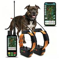 Plateforme de suivi GPS multi-chiens, 20 colliers, commutateur VHF/4G, portée de 15 km, balise d'entraînement LED