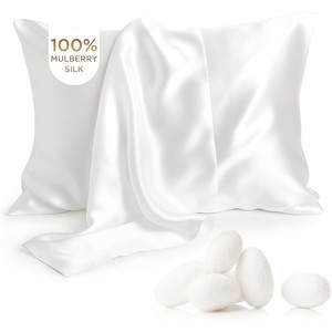 <strong>Wholesale</strong> Luxury 6A Grade Mulberry <strong>Silk</strong> Fiber Pillowcase Better for Skin Care Sleeping 100% <strong>Silk</strong> <strong>Fabric</strong> Pillowcase at Home - Product Image 4