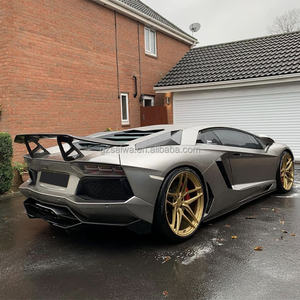 Faldones Laterales de Fibra de Carbono Estilo RZ para <span class=keywords><strong>Lamborghini</strong></span> Aventador LP700 LP720, Divisores Laterales, Piezas de Carrocería, Kit de Carrocería - Product Image 6