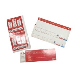 Impresión de tarjetas de Tickets de deflector personalizado, compra de Tickets de lotería rasgados en línea - Product Image 1