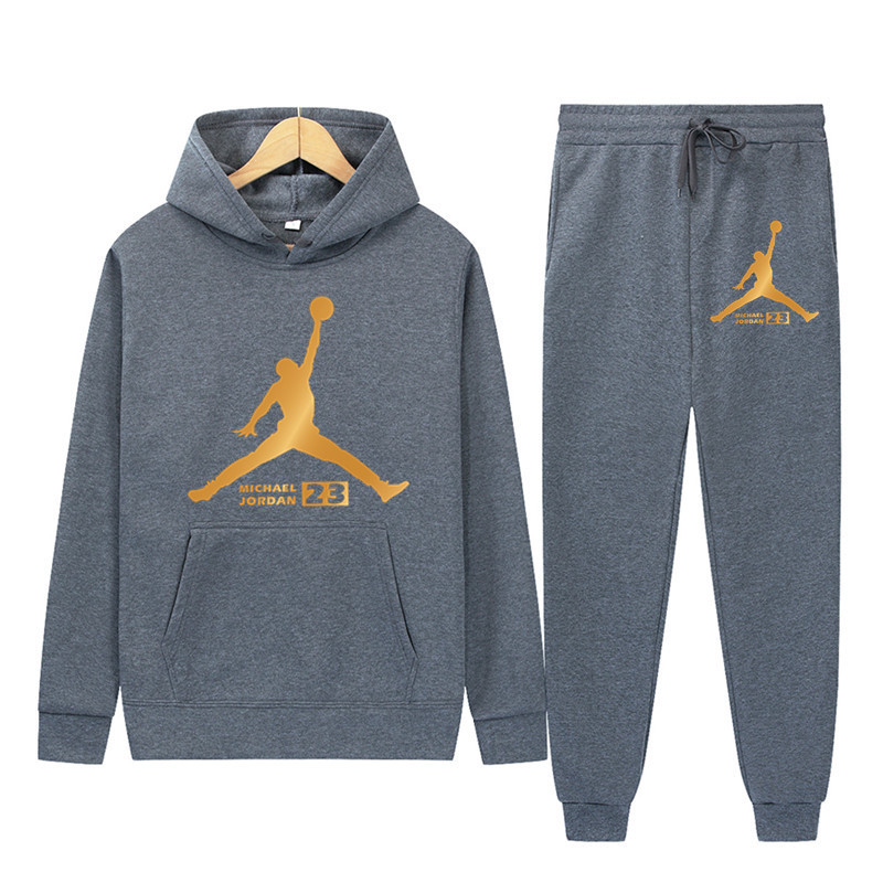 Pantalones de chándal de sudadera con capucha para hombres casual de otoño  / invierno jogging ropa deportiva moda fitness jogging traje clásico talla  grande S-3XL comprar a buen precio — entrega gratuita,