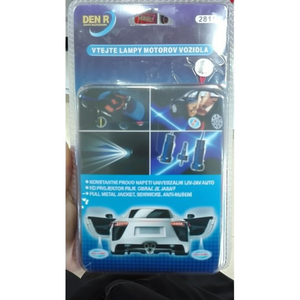 ไฟต้อนรับ Den R 12V-36V สำหรับรถยนต์ทุกประเภท หลอดไฟโปรเจคเตอร์ LED ป้องกันสนิม โครงสร้างโลหะเต็มรูปแบบ - Product Image 2