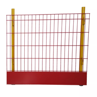 Système de protection des bords en acier galvanisé robuste et durable pour la sécurité des chantiers de construction de bâtiments à plusieurs étages