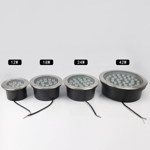 Vendita calda IP65 sotterranea RGB LED faretto esterno 12W 18W 24W 42W DMX512 per giardino giardino ponte di illuminazione del paesaggio - Product Image 6