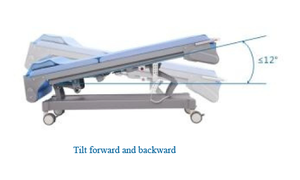 Lit d'examen médical pour usage ambulatoire Modèle pliable/fixe avec capacité de charge stable Facile à nettoyer et à désinfecter - Product Image 3