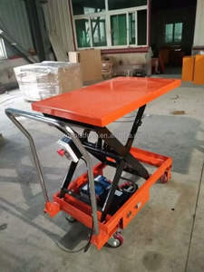 Chariot élévateur à ciseaux compact et abordable avec <span class=keywords><strong>hauteur</strong></span> de levage personnalisée pour un transport facile des marchandises - Product Image 5